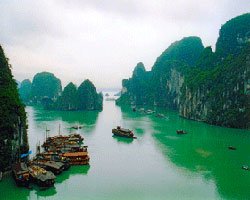Ha Long Bay in Vietnam