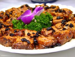 Steamed Ribs with Black Bean Sauces