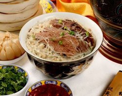 Pita Bread Soaked in Lamb Soup