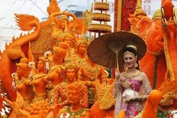 Tak Bat Dok Mai Festival