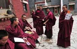 Monks of Sakya Monastery