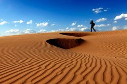 Tianmo Desert near Beijing
