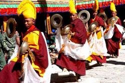 Lamas of Rongbuk Monastery