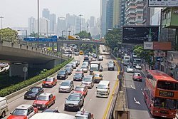The Taxies of Hong Kong City Transportation