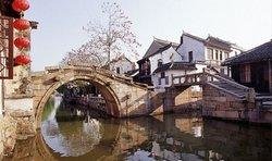 The Twin Bridges in Zhouzhuang