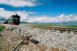 The Scenery along the Qinghai-Tibet Railway