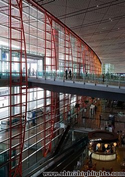 The Terminal Building of Beijing Capital Airport