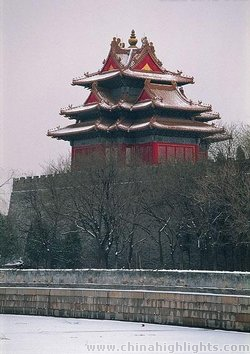 Winter Scenery of Forbidden City, Beijing