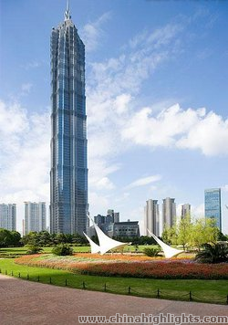Spring Scenery of Pudong, Shanghai