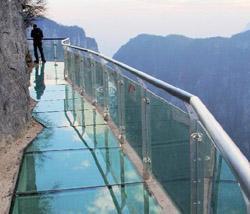 Skywalk on Tianmen Mountain