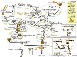 Yellow Mountain Tourist Map