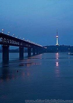 The Wuhan Yangtze Bridge