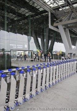 The new Suvarnabhumi Airport, Bangkok, Thailand, Asia