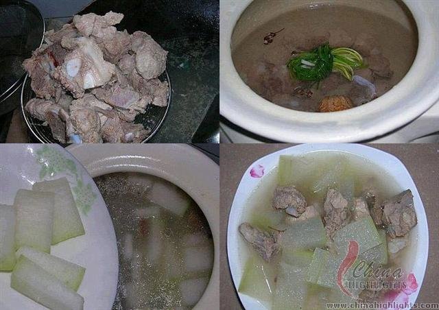 Winter Melon Soup with Pork Ribs