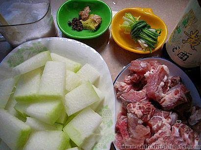 Winter Melon Soup with Pork Ribs