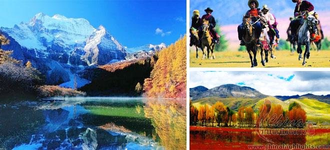 Daocheng in October