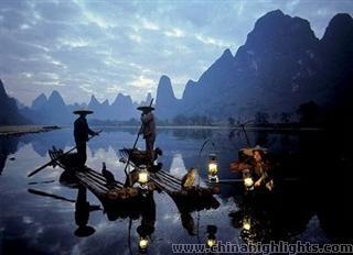 Fishing Lights on the Li River