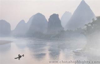 Misty and Rainy Li River