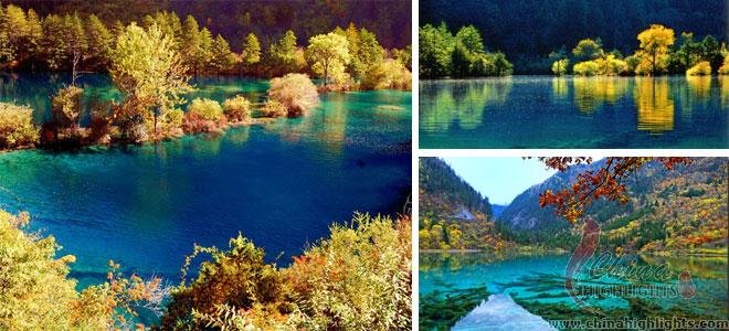 Jiuzhaigou in October