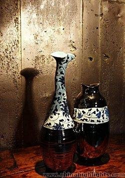 Chinese Blue and White Porcelain Vases