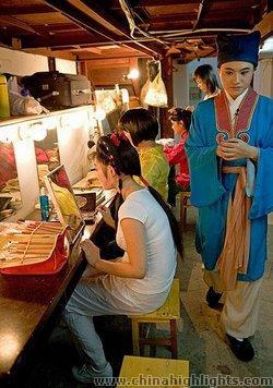 The Dressing Room of Huangmei Opera