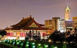 The Night Scenery of Presidential Square