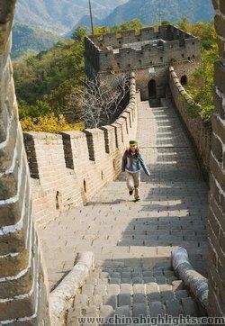 Hiking on the Great Wall