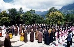 The Homage to Buddhas First Sermon Festival