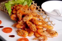 flavored shrimps of Lijiang River