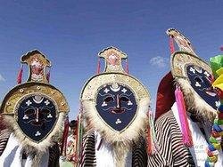 Tibetans Celebrate New Year by Driving Evil Spirits Off