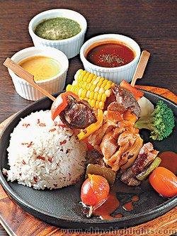 Delicate food at Food Republic