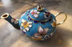 Blue Glaze Cloisonné
