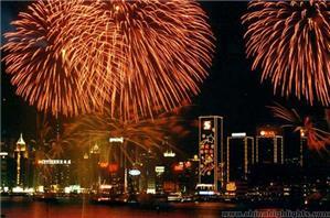 Hong Kong Fireworks Display