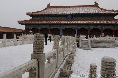 Snow in the Forbidden City