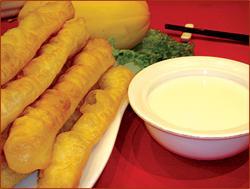 soybean milk and you tiao