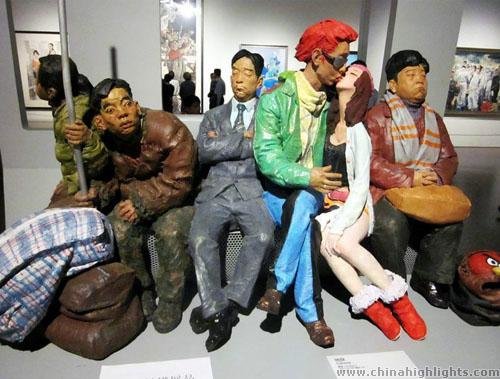 the exhibitions in China Art Palace