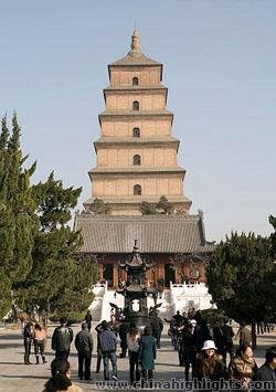 the Big Wild Goose Pagoda
