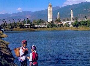 Three Pagodas in March