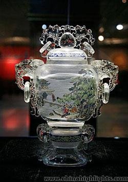 Peking Glass Snuff Bottle