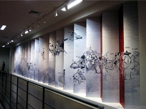 the exhibitions in China Art Palace