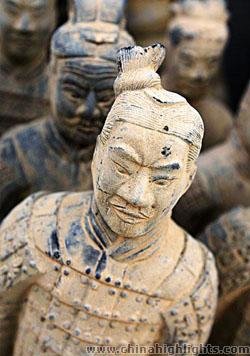 the terracotta warriors
