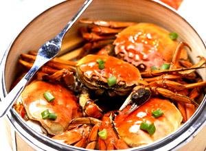 Steamed Hairy Crab