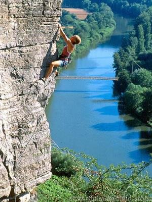 Climbing in Yangshuo