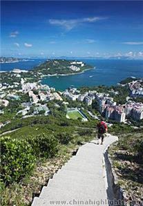 hiking in Hong Kong