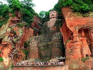 The Giant Buddha in Leshan