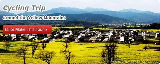 Cycling around the Yellow Mountains