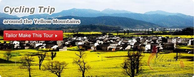 Cycling around the Yellow Mountains
