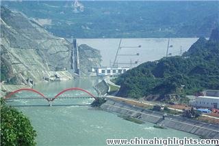 The Dujiangyan dam