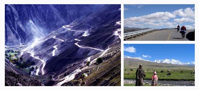 Cycling from Chengdu to Lhasa