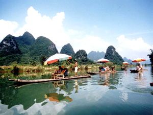 Bamboo Rafting